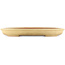 Vaso bonsai ovale beige di Reiho - 460 x 330 x 50 mm