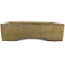 Rechthoekige beige bonsai pot van Tokoname - 550 x 390 x 80 mm