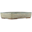 Maceta rectangular turquesa para bonsái de Ikkou - 370 x 260 x 75 mm
