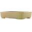 Rectangular green bonsai pot by Hattori - 375 x 280 x 80 mm