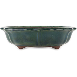  Yamaaki Pot à bonsaï lotus vert 330 mm par Yamaaki, Tokoname, Japon