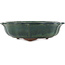 Pot à bonsaï Lotus vert par Yamaaki - 330 x 330 x 90 mm