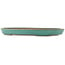 Ovale groene bonsai pot van Reiho - 490 x 320 x 45 mm