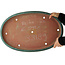 Pot à bonsaï ovale vert de Reiho - 445 x 345 x 50 mm
