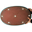 Pot à bonsaï ovale vert de Reiho - 445 x 345 x 50 mm