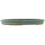 Ovale groene bonsai pot - 560 x 400 x 55 mm