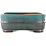 Rechthoekige turquoise bonsai pot van Reiho - 380 x 270 x 100 mm