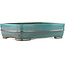 Rechthoekige turquoise bonsai pot van Reiho - 380 x 270 x 100 mm