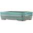 Rechthoekige turquoise bonsai pot van Reiho - 380 x 270 x 100 mm