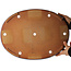Maceta ovalada azul para bonsái de Yamafusa - 470 x 350 x 60 mm