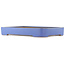 Rectangular blue bonsai pot by Reiho - 480 x 315 x 60 mm