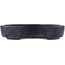 Ovale blauwe bonsai pot van Hattori - 365 x 275 x 70 mm