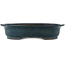 Ovale blauwe bonsai pot van Reiho - 410 x 325 x 90 mm