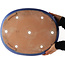 Pot à bonsaï ovale bleu de Reiho - 440 x 350 x 90 mm