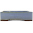 Maceta rectangular azul para bonsái de Yamafusa - 335 x 255 x 70 mm