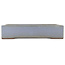 Pot à bonsaï rectangulaire bleu de Yamafusa - 335 x 255 x 70 mm