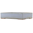 Maceta rectangular azul para bonsái de Yamafusa - 335 x 255 x 70 mm