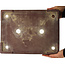 Maceta rectangular azul para bonsái de Yamafusa - 335 x 255 x 70 mm