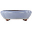 Ovale blauwe bonsai pot van Yamaaki - 335 x 290 x 90 mm