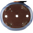 Maceta ovalada azul para bonsái de Yamaaki - 335 x 290 x 90 mm