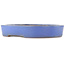 Pot à bonsaï ovale bleu de Reiho - 375 x 295 x 60 mm