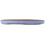 Pot à bonsaï ovale bleu de Reiho - 495 x 330 x 50 mm