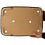 Maceta rectangular azul para bonsái de Reiho - 420 x 290 x 105 mm