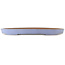 Oval blue bonsai pot by Reiho - 495 x 330 x 50 mm