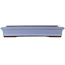 Pot à bonsaï rectangulaire bleu de Yamaaki - 440 x 320 x 65 mm