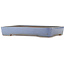 Pot à bonsaï rectangulaire bleu de Yamafusa - 465 x 325 x 70 mm