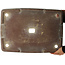 Maceta rectangular azul para bonsái de Eime Yozan - 470 x 340 x 70 mm