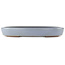 Vaso bonsai ovale blu di Yamaaki - 465 x 335 x 60 mm