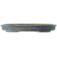 Ovale blauwe bonsai pot van Hattori - 490 x 360 x 55 mm