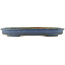 Ovale blauwe bonsai pot van Hattori - 490 x 360 x 55 mm