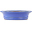 Vaso bonsai ovale blu di Reiho - 435 x 360 x 85 mm