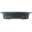 Ovale blauwe bonsai pot van Reiho - 505 x 410 x 100 mm