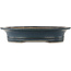 Ovale blauwe bonsai pot van Reiho - 505 x 410 x 100 mm