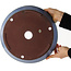 Pot à bonsaï rond bleu de Yamaaki - 330 x 330 x 60 mm
