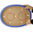 Pot à bonsaï ovale bleu de Reiho - 460 x 330 x 50 mm