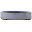 Vaso bonsai ovale blu di Yamaaki - 405 x 280 x 60 mm