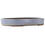 Vaso bonsai ovale blu di Yamaaki - 405 x 280 x 60 mm