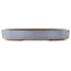 Oval blue bonsai pot by Yamaaki - 405 x 280 x 60 mm