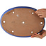 Pot à bonsaï ovale bleu de Reiho - 410 x 285 x 40 mm
