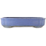 Vaso bonsai blu Mokko di Shuhou - 350 x 265 x 70 mm