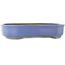 Vaso bonsai blu Mokko di Shuhou - 350 x 265 x 70 mm