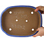 Pot à bonsaï bleu Mokko de Shuhou - 350 x 265 x 70 mm