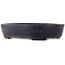 Maceta ovalada azul para bonsái de Yamafusa - 405 x 310 x 85 mm