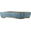 Rectangular blue bonsai pot by Yamafusa - 525 x 380 x 105 mm