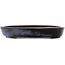 Oval blue bonsai pot by Reiho - 410 x 275 x 45 mm