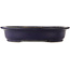 Ovale blauwe bonsai pot van Kakuzan - 510 x 415 x 105 mm